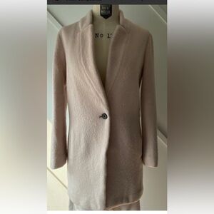 Club Monaco Cream Blazer Coat